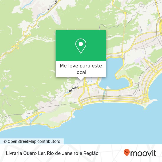 Livraria Quero Ler mapa