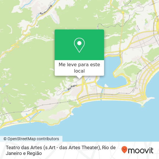 Teatro das Artes (s.Art - das Artes Theater) mapa