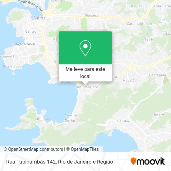 Rua Tupinambás 142 mapa