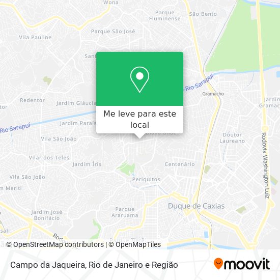 Campo da Jaqueira mapa