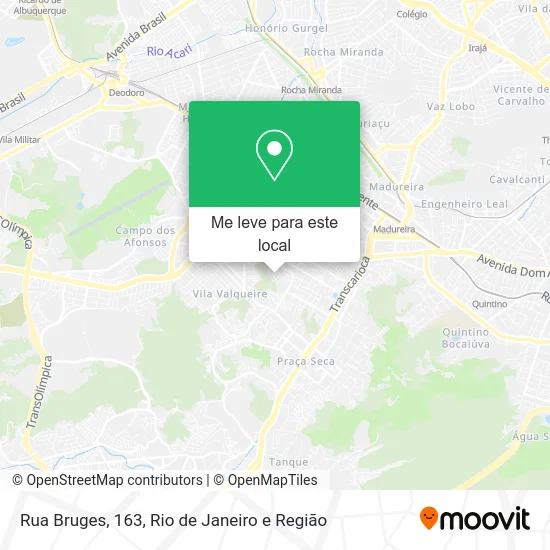 Rua Bruges, 163 mapa