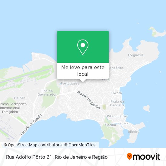 Rua Adolfo Pôrto 21 mapa
