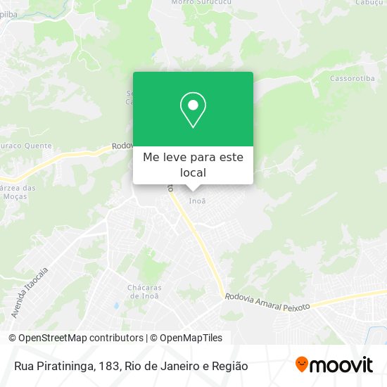 Rua Piratininga, 183 mapa
