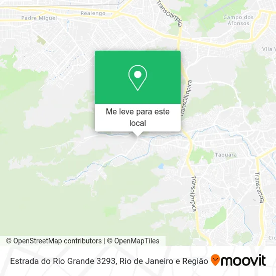 Estrada do Rio Grande 3293 mapa