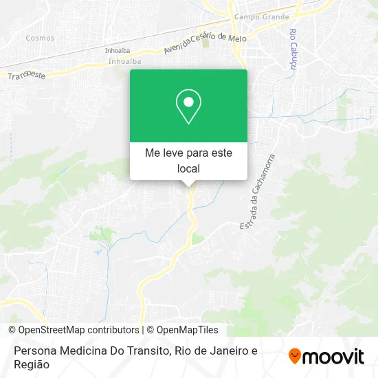 Persona Medicina Do Transito mapa