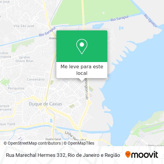 Rua Marechal Hermes 332 mapa