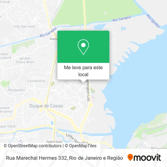 Rua Marechal Hermes 332 mapa