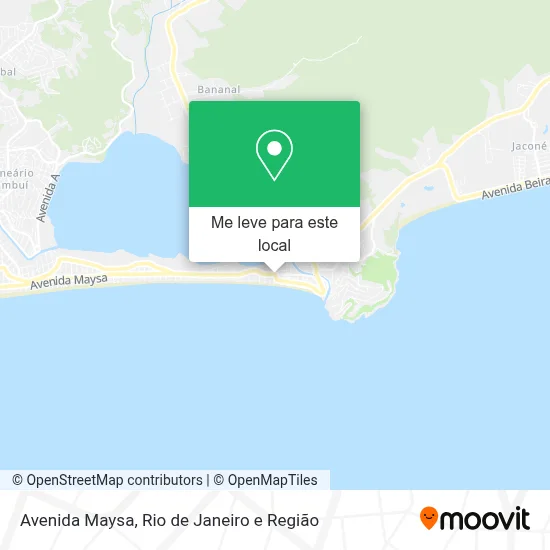 Avenida Maysa mapa