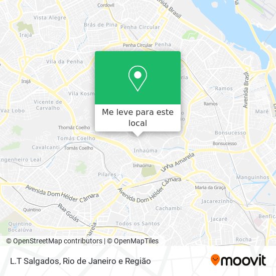 L.T Salgados mapa