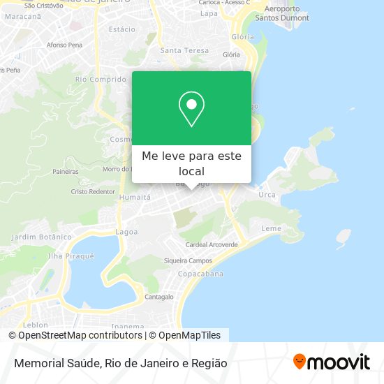 Memorial Saúde mapa