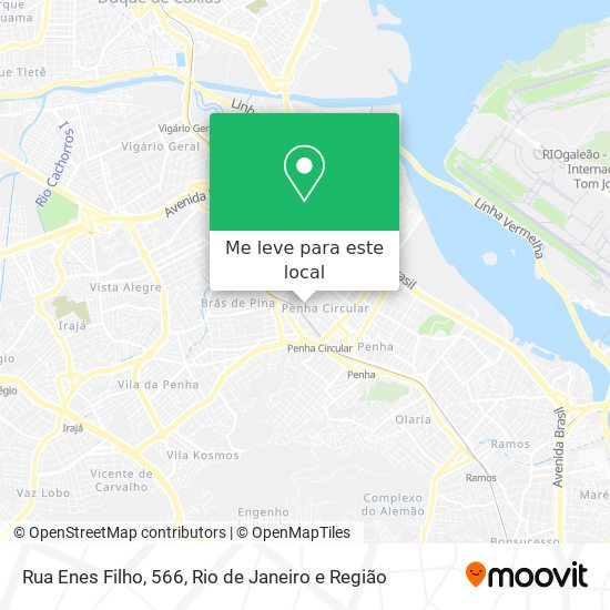 Rua Enes Filho, 566 mapa
