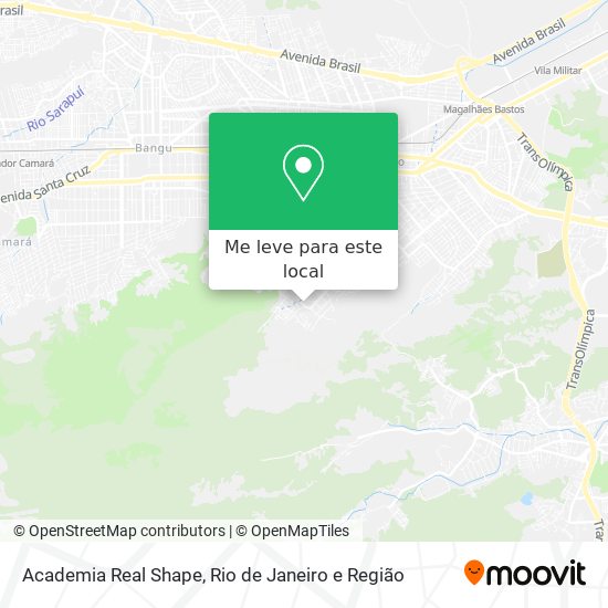 Academia Real Shape mapa