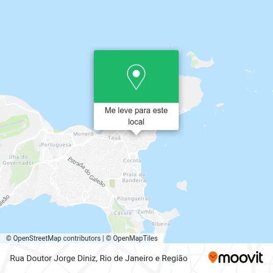 Rua Doutor Jorge Diniz mapa