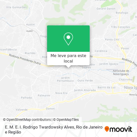 E. M. E. I. Rodrigo Twardowsky Alves mapa