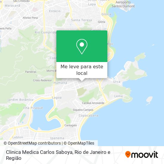Clinica Medica Carlos Saboya mapa