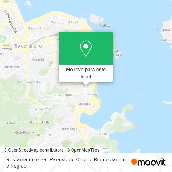 Restaurante e Bar Paraíso do Chopp mapa