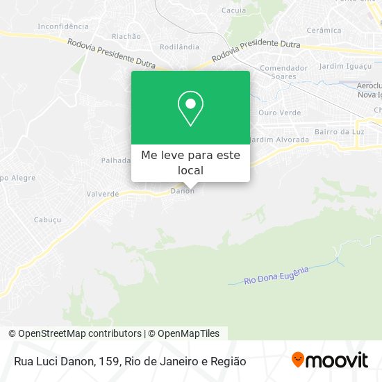 Rua Luci Danon, 159 mapa