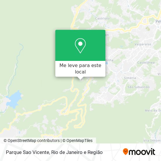 Parque Sao Vicente mapa