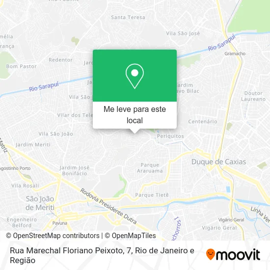 Rua Marechal Floriano Peixoto, 7 mapa