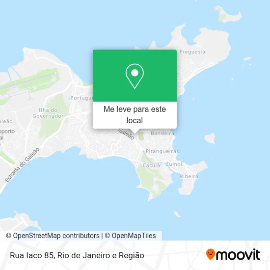 Rua Iaco 85 mapa