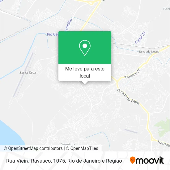 Rua Vieira Ravasco, 1075 mapa