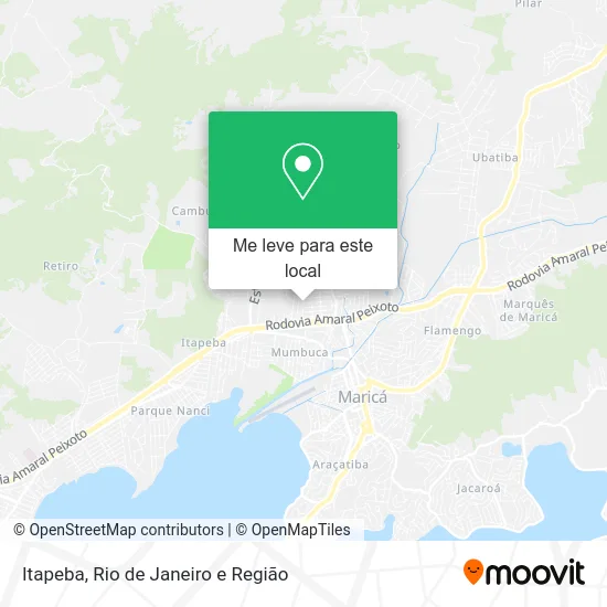 Itapeba mapa