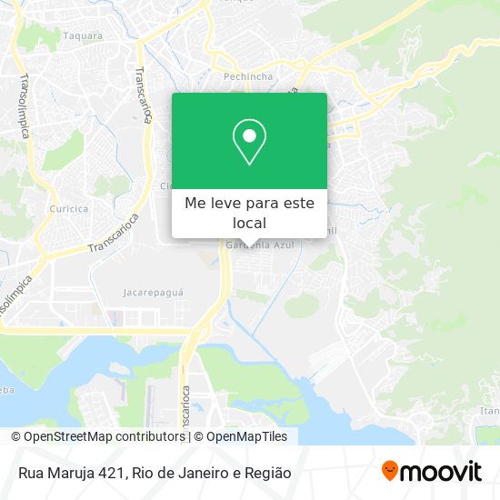 Rua Maruja 421 mapa