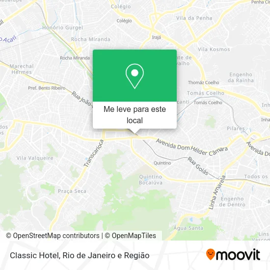 Classic Hotel mapa