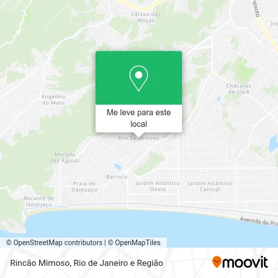 Rincão Mimoso mapa