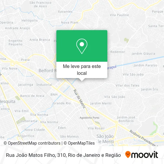 Rua João Matos Filho, 310 mapa