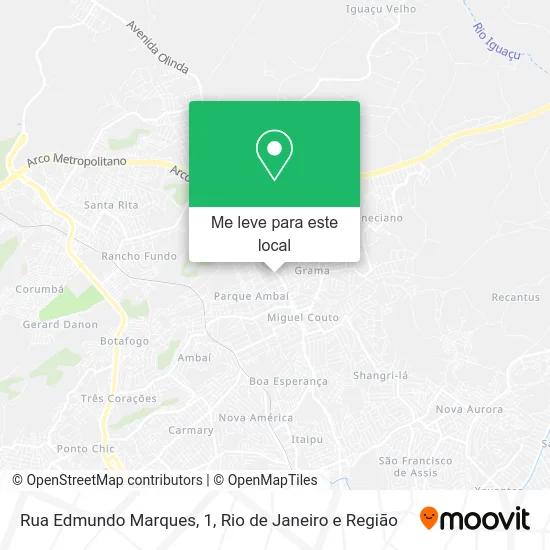 Rua Edmundo Marques, 1 mapa
