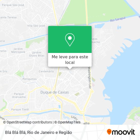 Blá Blá Blá mapa