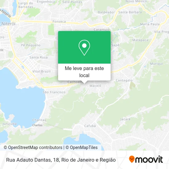 Rua Adauto Dantas, 18 mapa