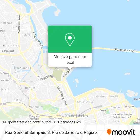 Rua General Sampaio 8 mapa