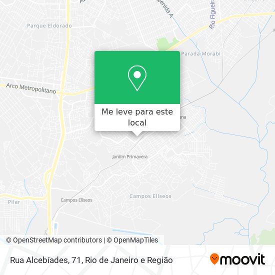 Rua Alcebíades, 71 mapa