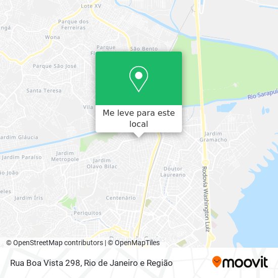 Rua Boa Vista 298 mapa