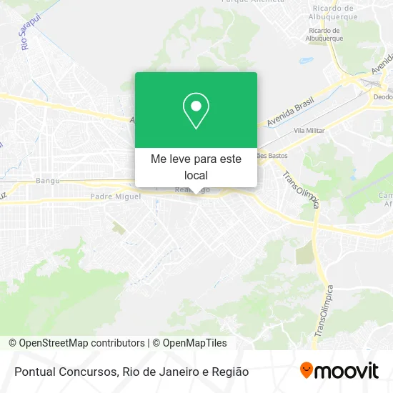 Pontual Concursos mapa