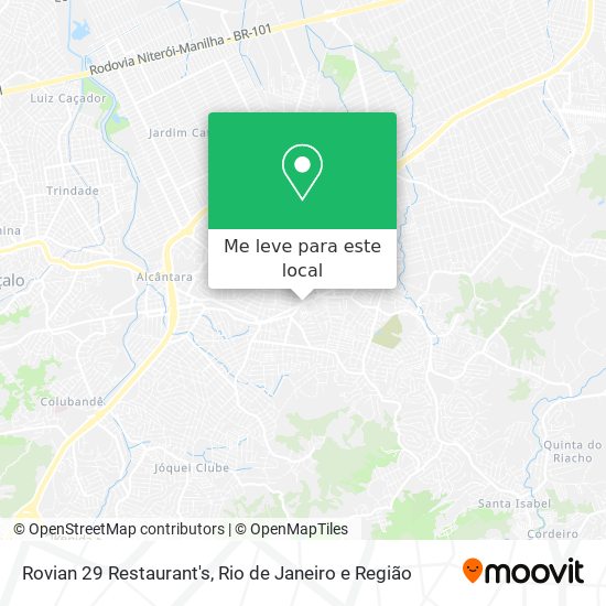Rovian 29 Restaurant's mapa