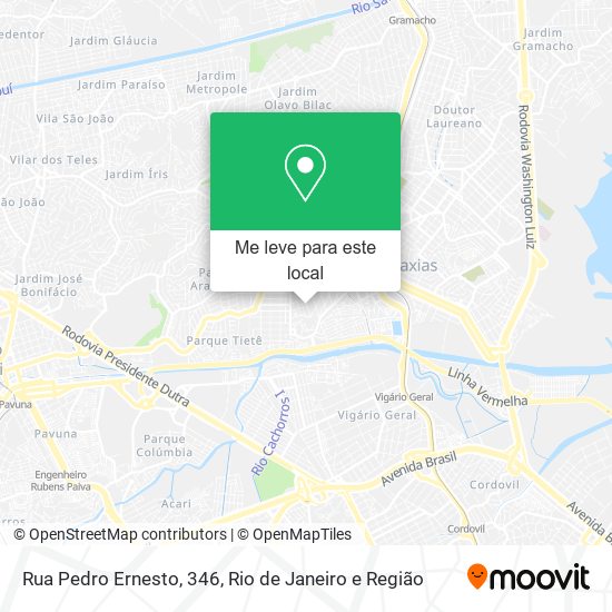 Rua Pedro Ernesto, 346 mapa