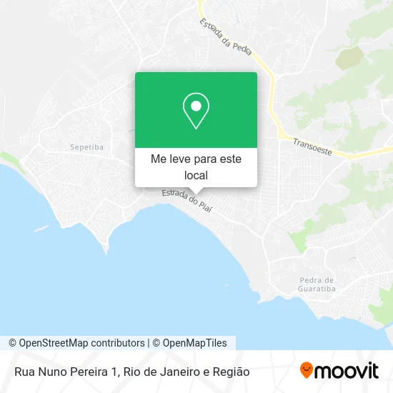 Rua Nuno Pereira 1 mapa