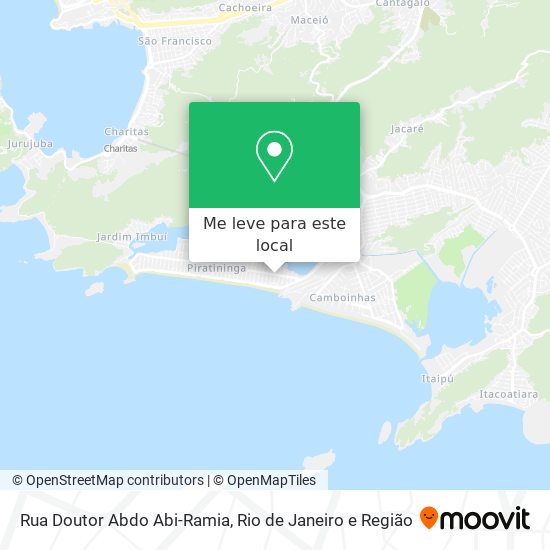 Rua Doutor Abdo Abi-Ramia mapa