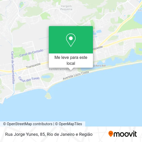 Rua Jorge Yunes, 85 mapa