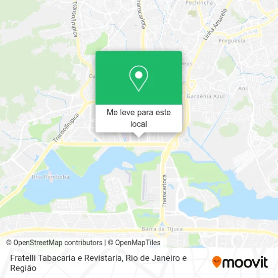 Fratelli Tabacaria e Revistaria mapa