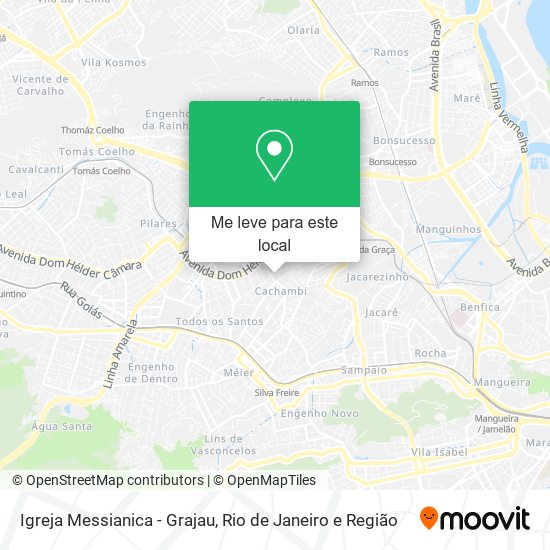 Igreja Messianica - Grajau mapa