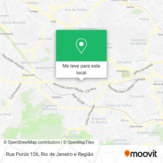 Rua Purús 126 mapa