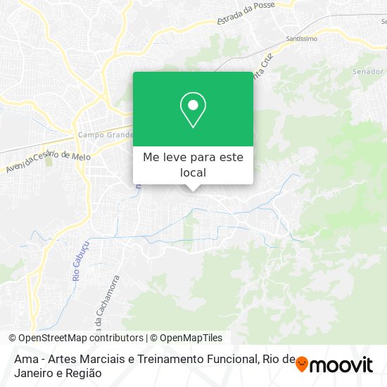 Ama - Artes Marciais e Treinamento Funcional mapa