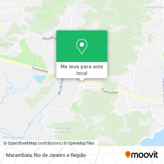 Marambaia mapa