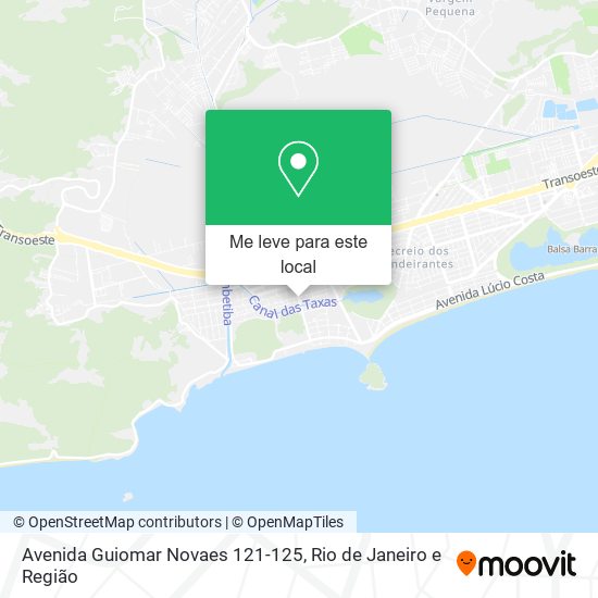 Avenida Guiomar Novaes 121-125 mapa