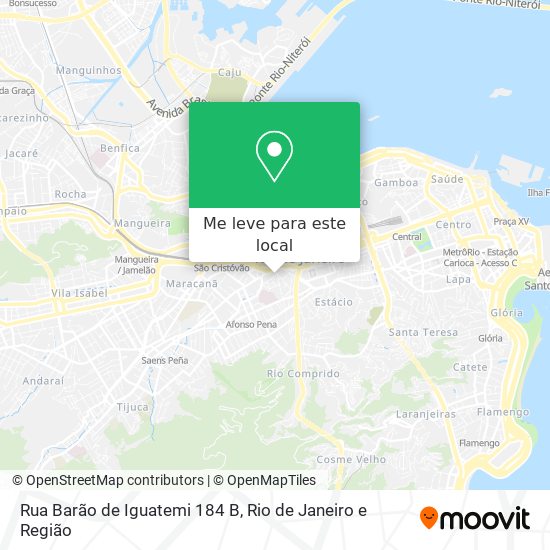 Rua Barão de Iguatemi 184 B mapa
