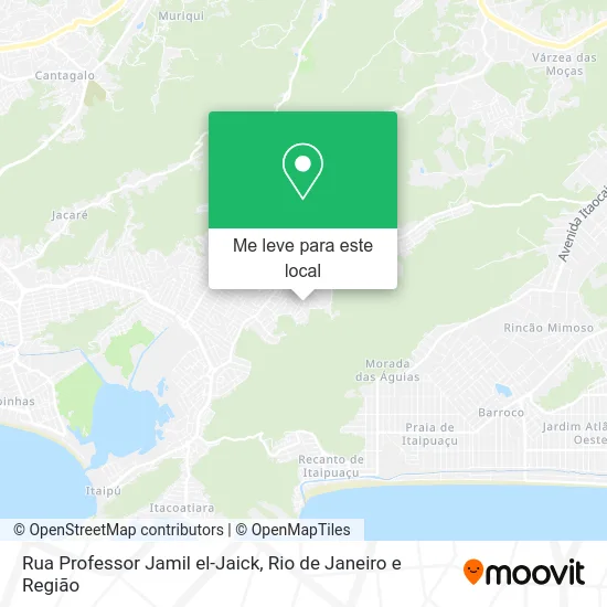 Rua Professor Jamil el-Jaick mapa